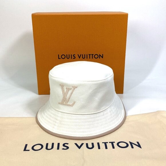 LOUIS VUITTON White Hat - Picture 12 of 13